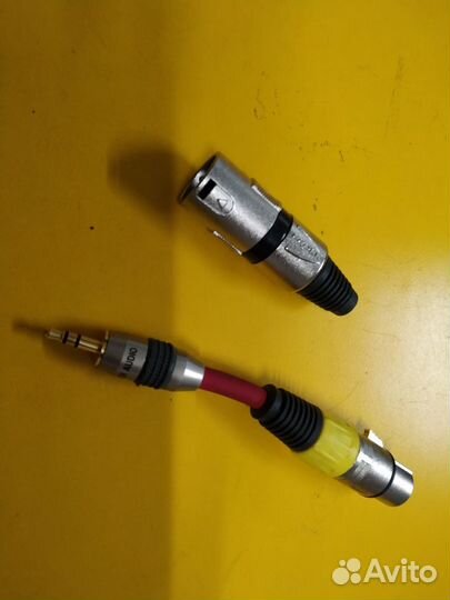 Кабель Jack 6,3 мм - XLR 3 метра