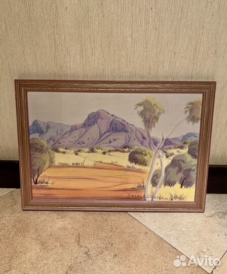 Австр.художник-абориген Joshua Ebatarinja Акварель