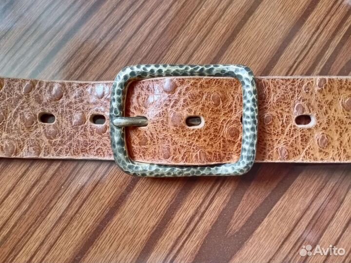 Мужской кожаный ремень