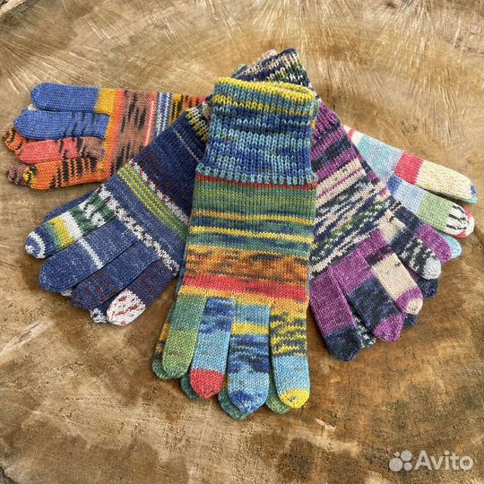 Перчатки вязаные