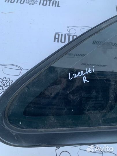 Стекло крыла заднее правое Chevrolet Lacetti седан