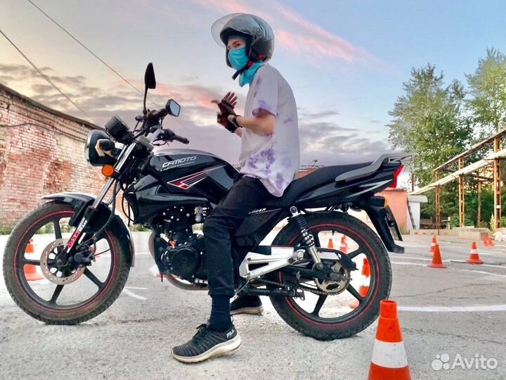 Категория А, обучение вождению, мотошкола