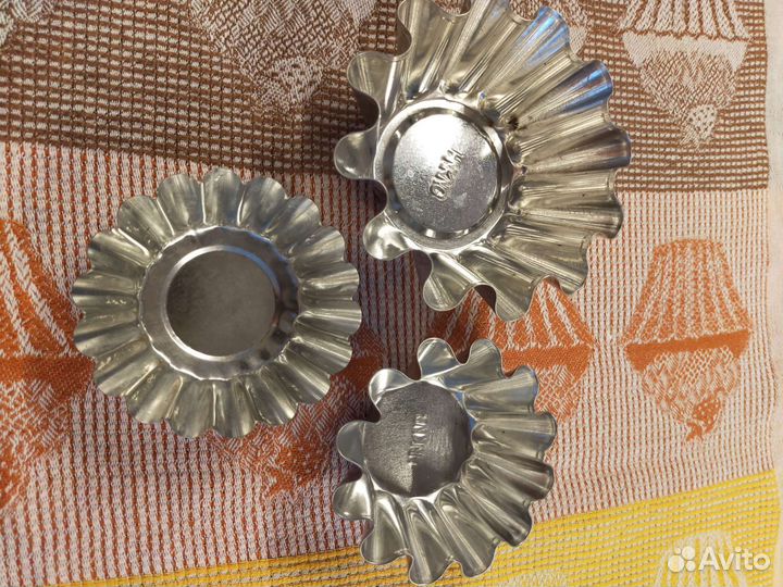 Формы металлические для кексов