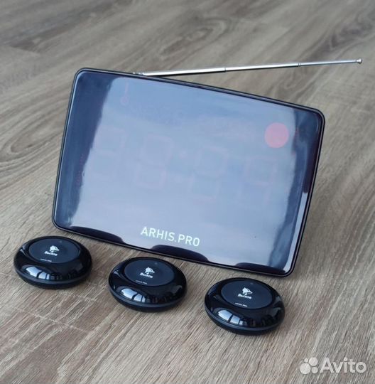 Кнопка вызова официанта, табло вызова - комплект