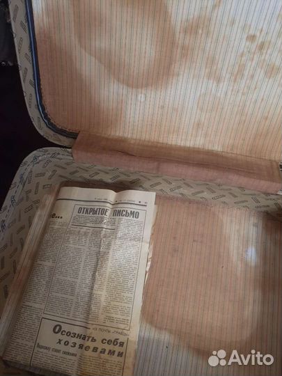 Чемодан СССР ретро