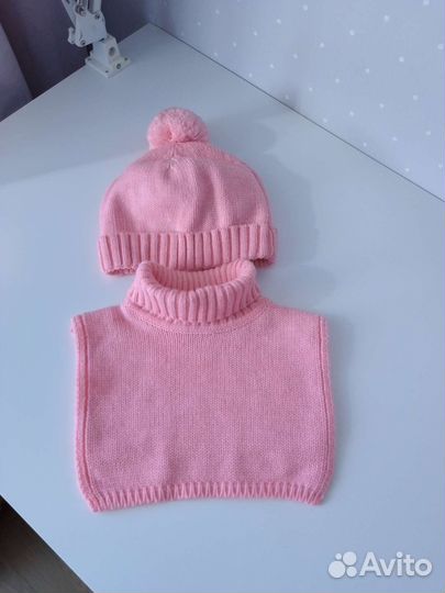 Комплект шапка, шарф