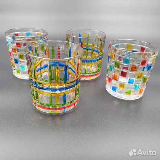 Стаканы бокалы Christian Dior 4 шт