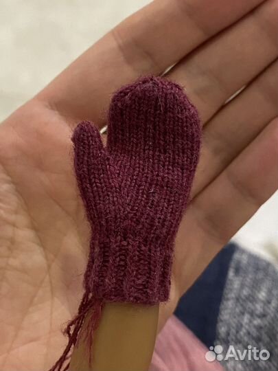 Комплект варежки и носки для куклы