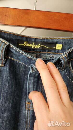 Джинсовая мини-юбка