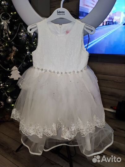 Нарядное платье для девочки 110 116