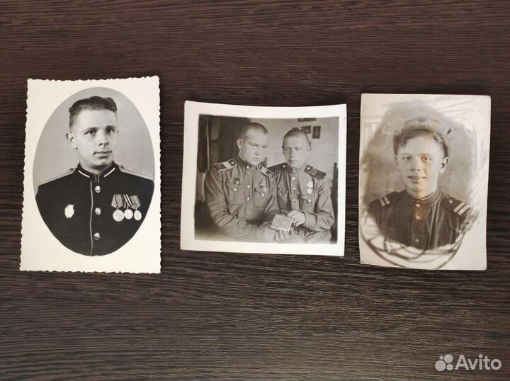 Старинные фото военных. Подписанные