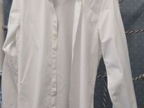 Белая рубашка, рубашка цвета айвери