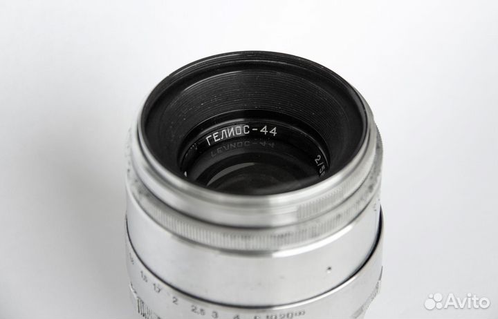 Легендарный серебристый helios 44 на Canon