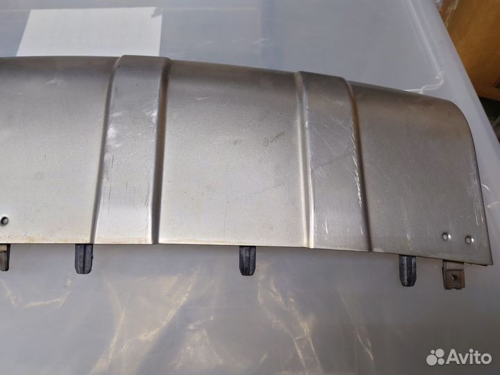 Накладка переднего бампера Audi allroad c5