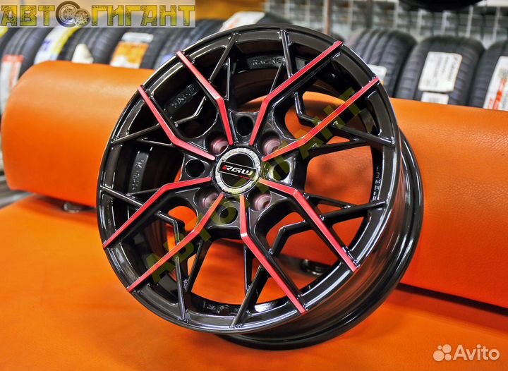 Диск литой RGW 03 R14*5.5 4*100/114,3 ET +38 цо 73,1мм (T338)