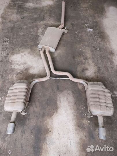 Выхлопная система Audi A4 B7 2.0 ALT