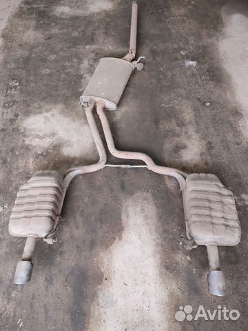 Выхлопная система Audi A4 B7 2.0 ALT