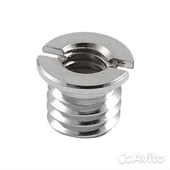 Адаптер переходник с 1/4 на 3/8 на штатив голову