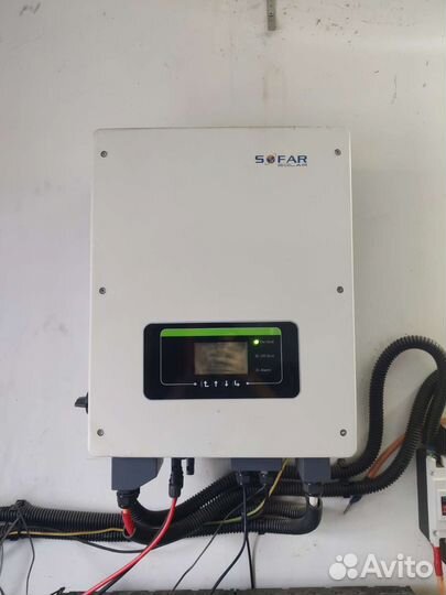 Гибридный солнечный инвертор sofar HYD 6000-ES