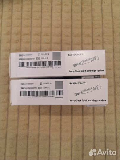 Картриджи акку чек спирит