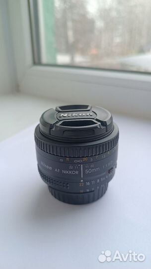 Объектив Nikon AF Nikkor 50mm 1:1.8D