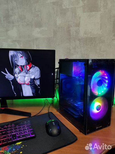 Игровой компактный пк Intel i5 3470 - gtx1060 6 gb