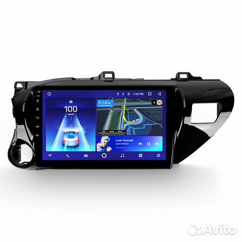 Автомагнитола Toyota Hilux 2015-2020 Android GPS