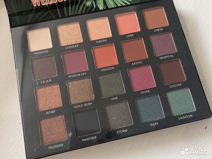 Палетка теней с айхерб новая tecnnic be fearless