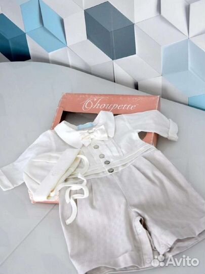 Нарядный костюм для мальчика 62 Choupette