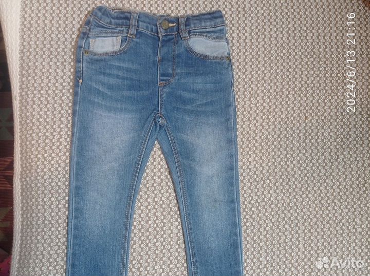 Детские джинсы zara на 104 см