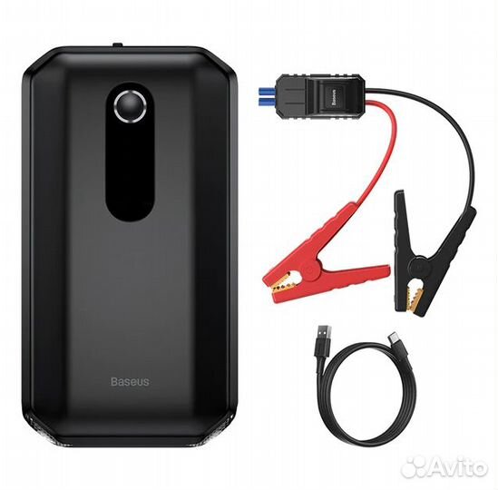 37000mWh Baseus Пусковое устройство (Jump Starter)