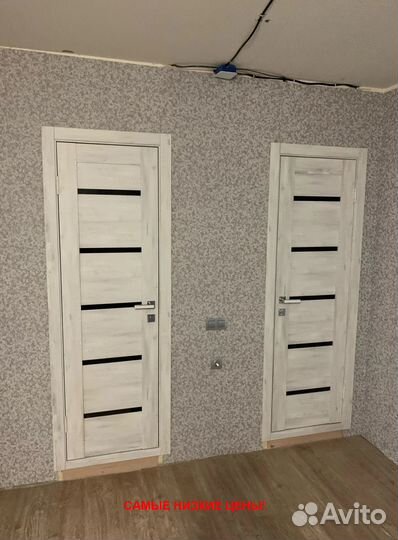 Толстая дверь межкомнатная эко с бесплатной достав