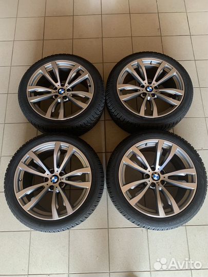 Комплект разношироких r20 колес в сборе на х5, х6
