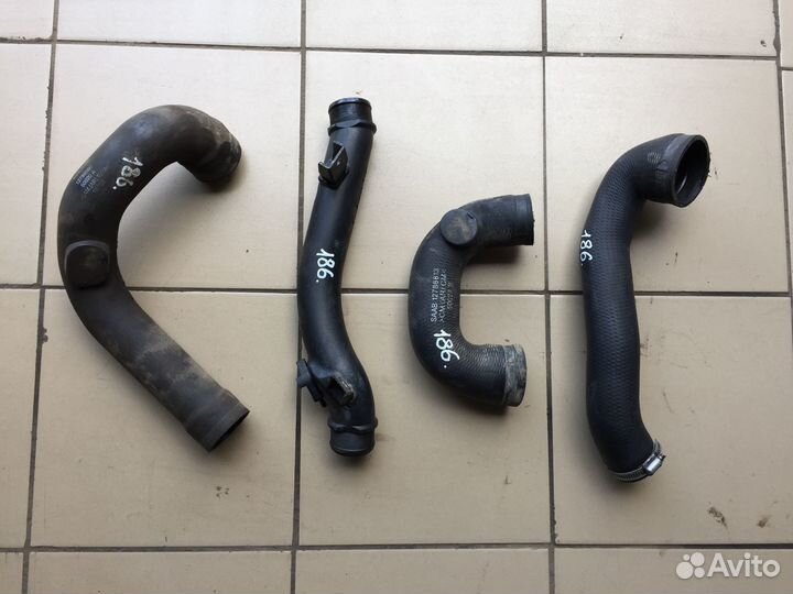 Патрубок охлаждения Saab 9-3 II