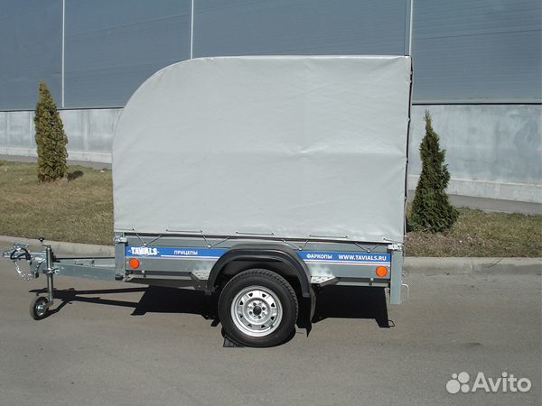 Тент к прицепу 1500*3000*1500 (2 клапана)
