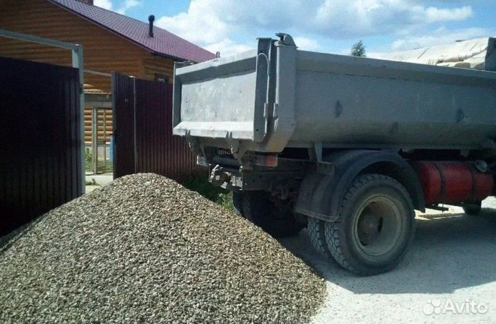 Щебень гравийный, Гравий