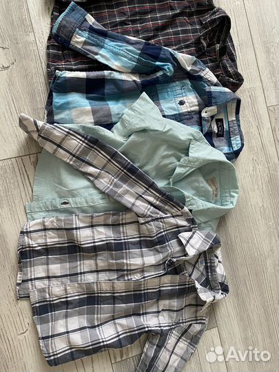 Рубашки на мальчика пакетом 98