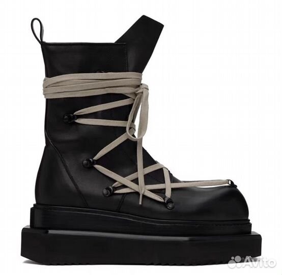 Rick Owens Pentalaced Turbo Cyclops Boots