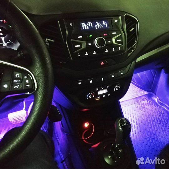 Подсветка салона LADA Vesta