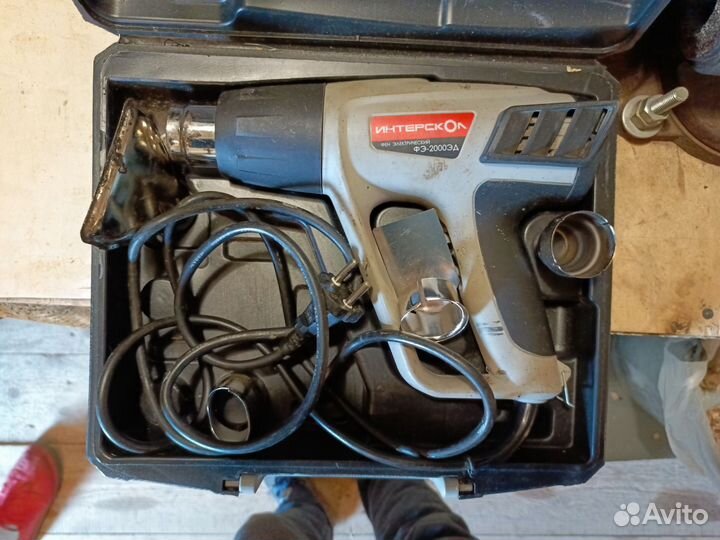 Фен строительный бу