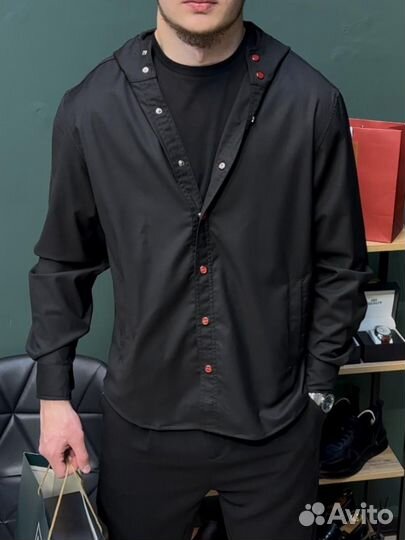 Рубашка Kiton с капюшоном