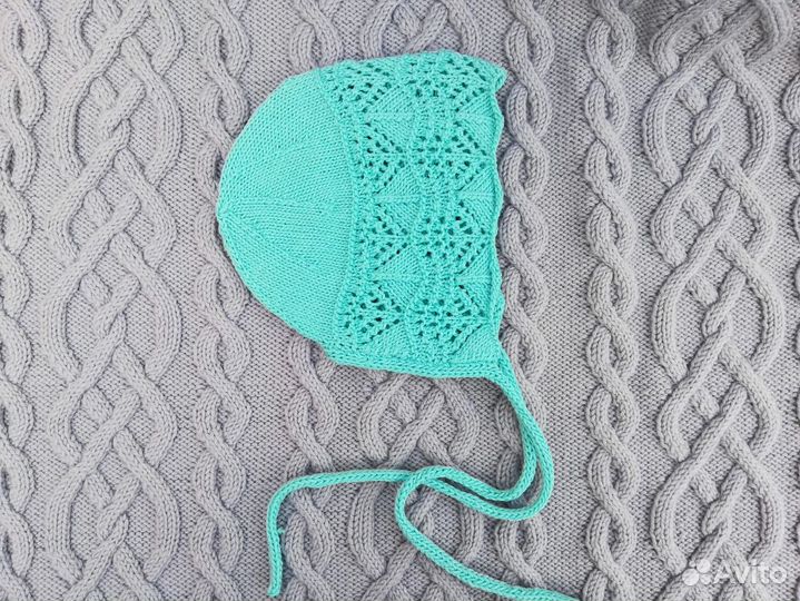 Чепчик для новорожденного