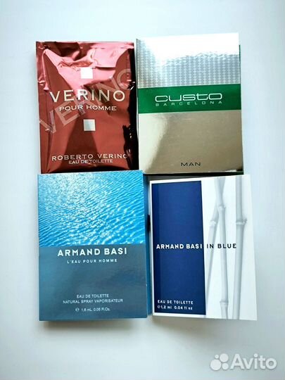 Семплы Armand Basi, Kenzo, Dior