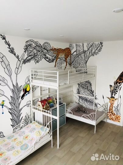 Роспись стен, ботаническая иллюстрация, digital