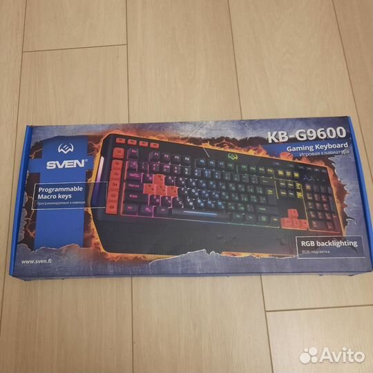 Новая игровая клавиатура Sven KB-G9600