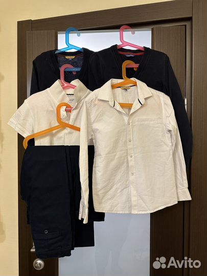 Школьная форма Брюки Кардиган Рубашки