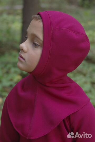 Шапка-шлем (подшлемник) детский разные цвета