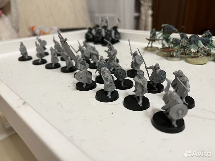 Рохан пехота 22 штуки lord of the rigs
