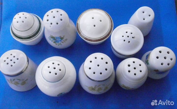 Фарфор СССР. солонки 1950-60 годов. милый винтаж