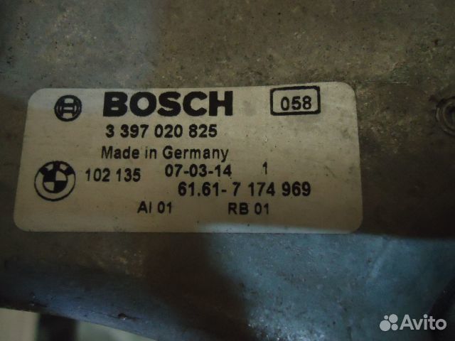 Трапеция стеклоочистителей Bmw 7-Series E65 N62B48